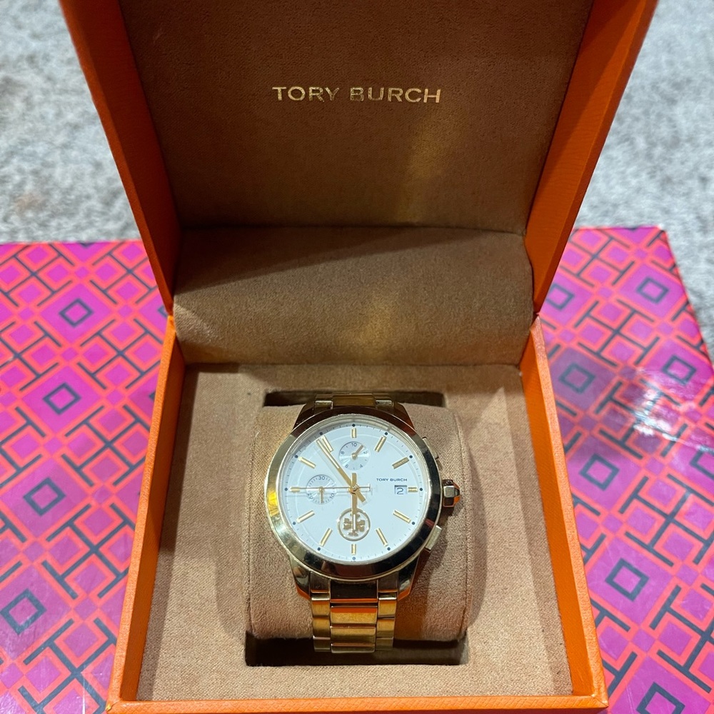 Tory Burch gold tbw1250 watch